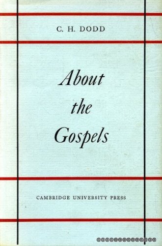 About the Gospels 0521048435 Book Cover