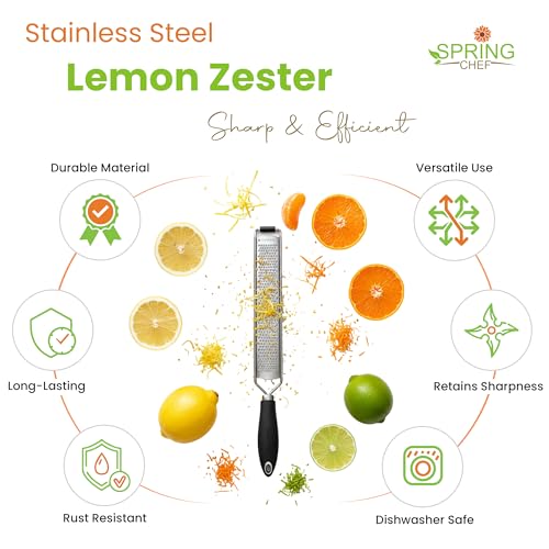 Spring Chef Stainless Steel Zester