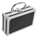 STAHAD Werkzeugorganisator aus Metall Robuster Aluminiumrahmen Werkzeugkoffer Tragbare Aufbewahrungsbox für Handwerk und Outdoor Einsatz