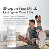 VEGETOLOGY Lions Mane Supplement, 2000mg High Strength Mushroom Complex with B Vitamins and Black Pepper, Supports Mental Clarity, Energy & Nervous System, 60 Vegan Capsules, Age 11+