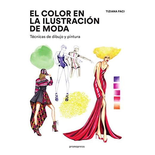 El color en la ilustración de moda. Técnicas de dibujo y pintura