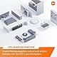 Xiaomi S12 Saugroboter mit Wischfunktion 2 in 1, 4000 Pa Saugkraft, LiDAR Navigation Hinderniserkennung, Smart Staubsauger Roboter, Teppich Tierhaare Hartböden, APP Fernsteuerung
