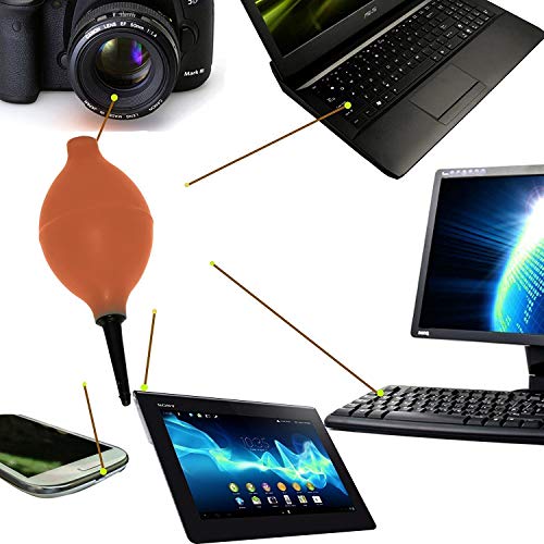 Image of Coku 5 -in-1 Cleaning Kit for DSLR Cameras & Professional Sensitive Electronics with Cleaning Air Blower for Camera Lens, Binoculars, LCD, Laptops, Desktops, Keyboards, etc