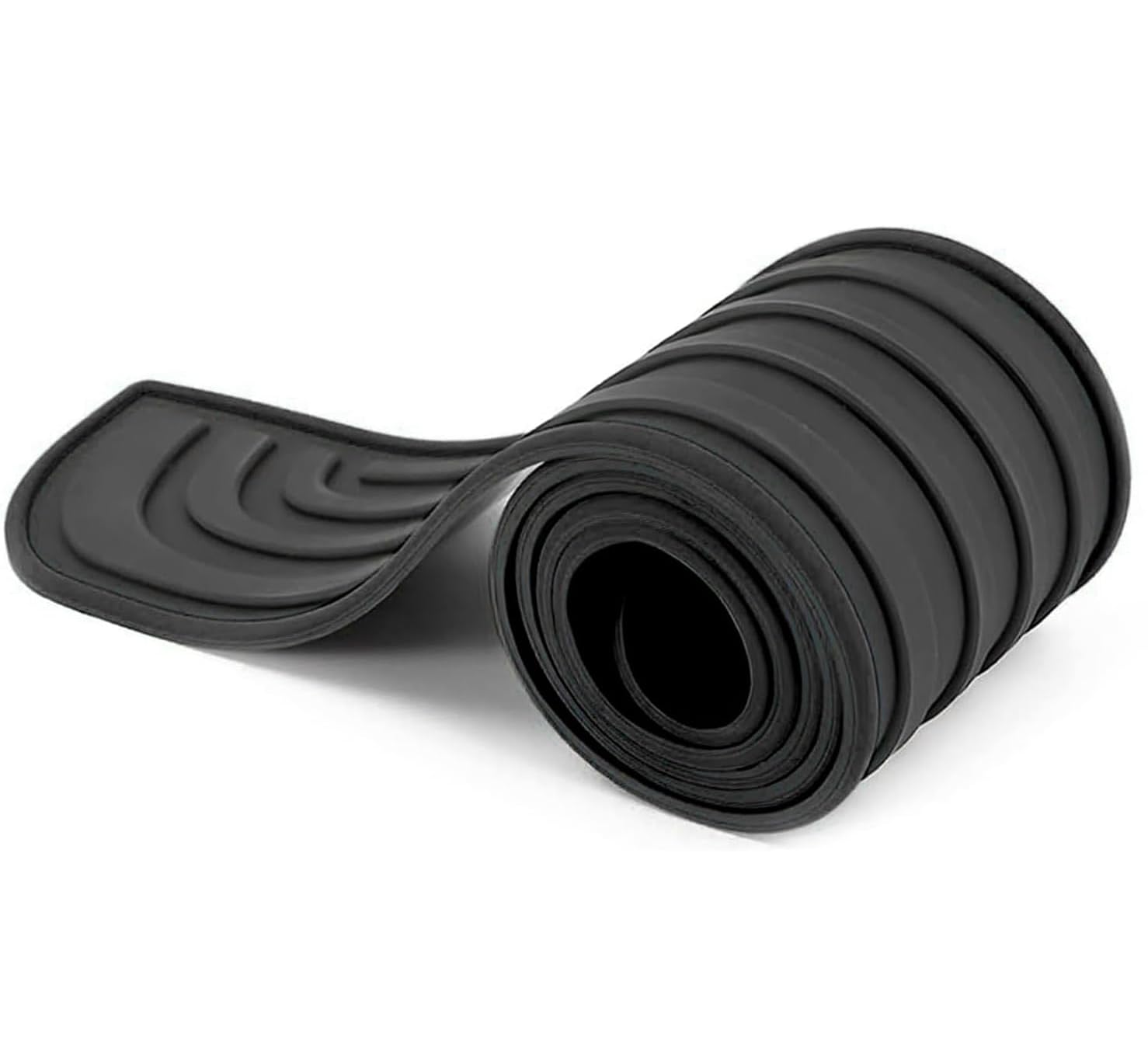 Woniyal Rear Bumper Guard Compatible with for BMW X1 F48 2015-2022, Rubber Trunk Sill Protector Strip Scratch Resistant Door Entry Edge Trim Cover Black