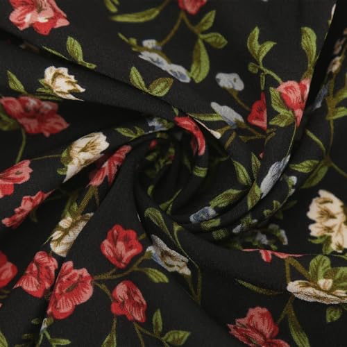 Womens Boho Peplum Slit Maxi Long Midi Knee High Floral Print Loose Fit Skirts for Women Chiffon 2025 Y2K4