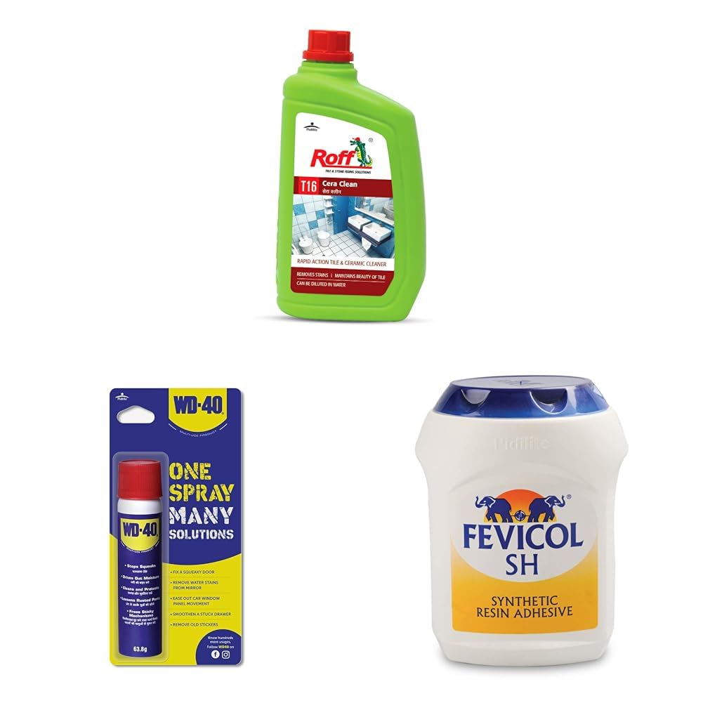 Pidilite Roff Cera Clean All Purpose Tile, Floor & Wall Cleaner ‘1 Litre’, Advance Tile Cleaner for (B0BC2B4W6H) Amazon Price History, Amazon Price Tracker