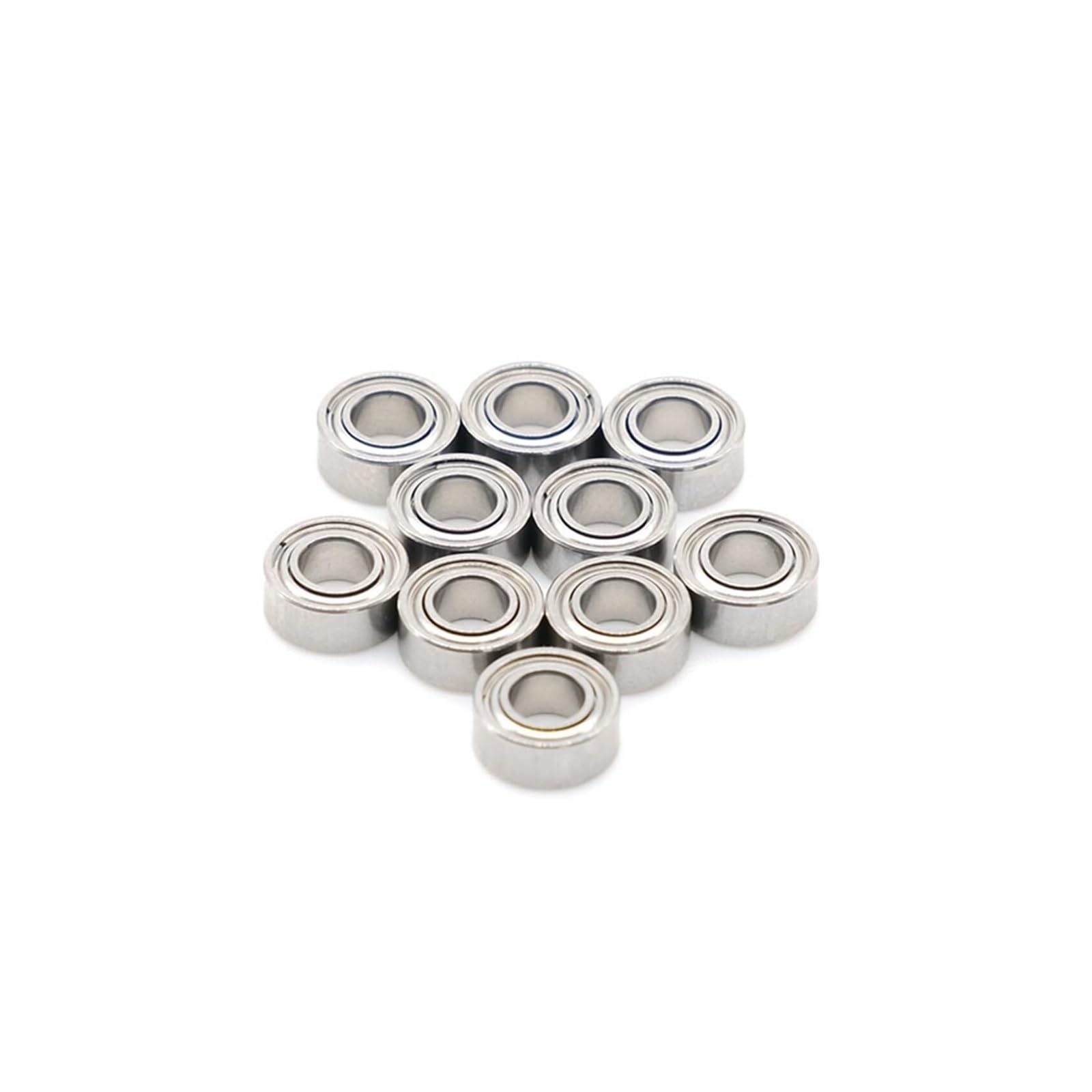 Rodamientos, 10 Uds ABEC-7 SMR63 Z SMR63ZZ L-630ZZ WA673ZZA 3x6x2,5mm rodamiento de acero inoxidable en miniatura 440C Material Lucky,Durabilidad mejorada