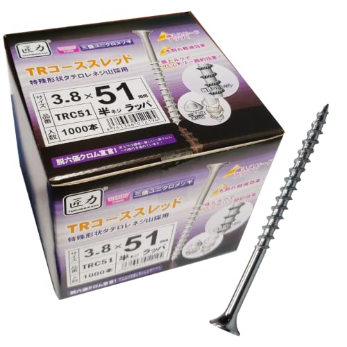 Joiner Fastener Joiner F  TRR[XXbh TRC51 3.8×51mm 1000{ TRC51_H