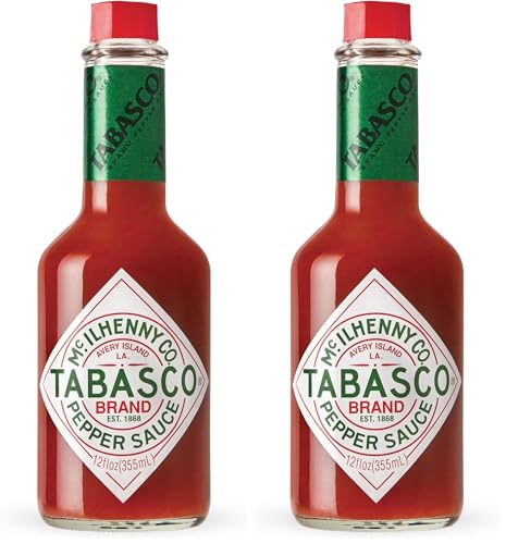 Image of Tabasco Original Red Flavor Hot Sauce (12 Ounce) (Pack of 2)