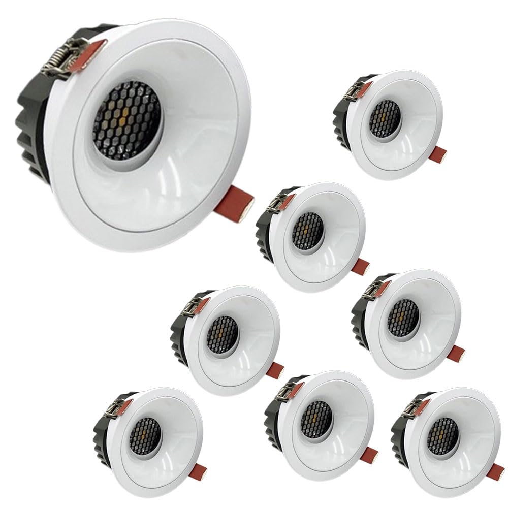 Spot de plafond LED domestique sans flash éclairage ultra-mince 7W 12W