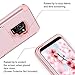 BENTOBEN Wallet Case for Galaxy S9, Shockproof Heavy Duty Rugged 3 in 1 Hybrid Hard PC Cover Soft TPU Bumper Anti-Scratch Protective Phone Case with Card Slot Holder for Samsung Galaxy S9, Rose Gold