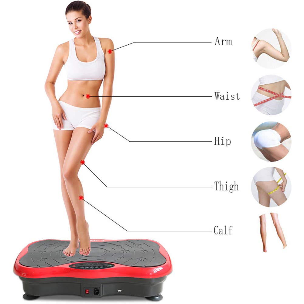 Piattaforma vibrante, massaggiatore vibrante per tutto il corpo, attrezzatura per il fitness domestico Balance Trainer per la forma del corpo e il massaggio