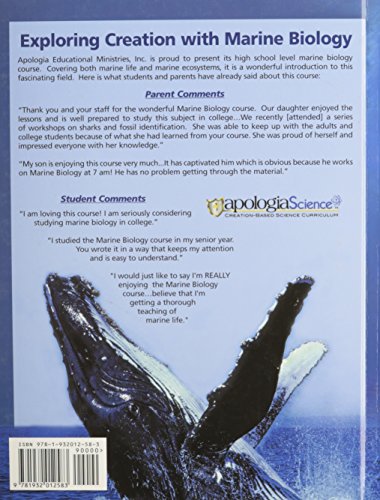 Exploring Creation with Marine Biology,Student Notebook - Image 2