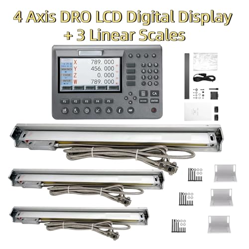 Linear Scale Encoder SDS200 4 Axis Digital Readout AC LCD DRO Kit miniatura 2