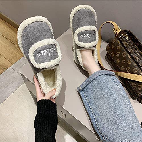 Lightweight House Shoes,Thick-Soled Comfortable Confinement Shoes, Postpartum Package and Maternity Shoes-Yellow_40,House Shoes Indoor3