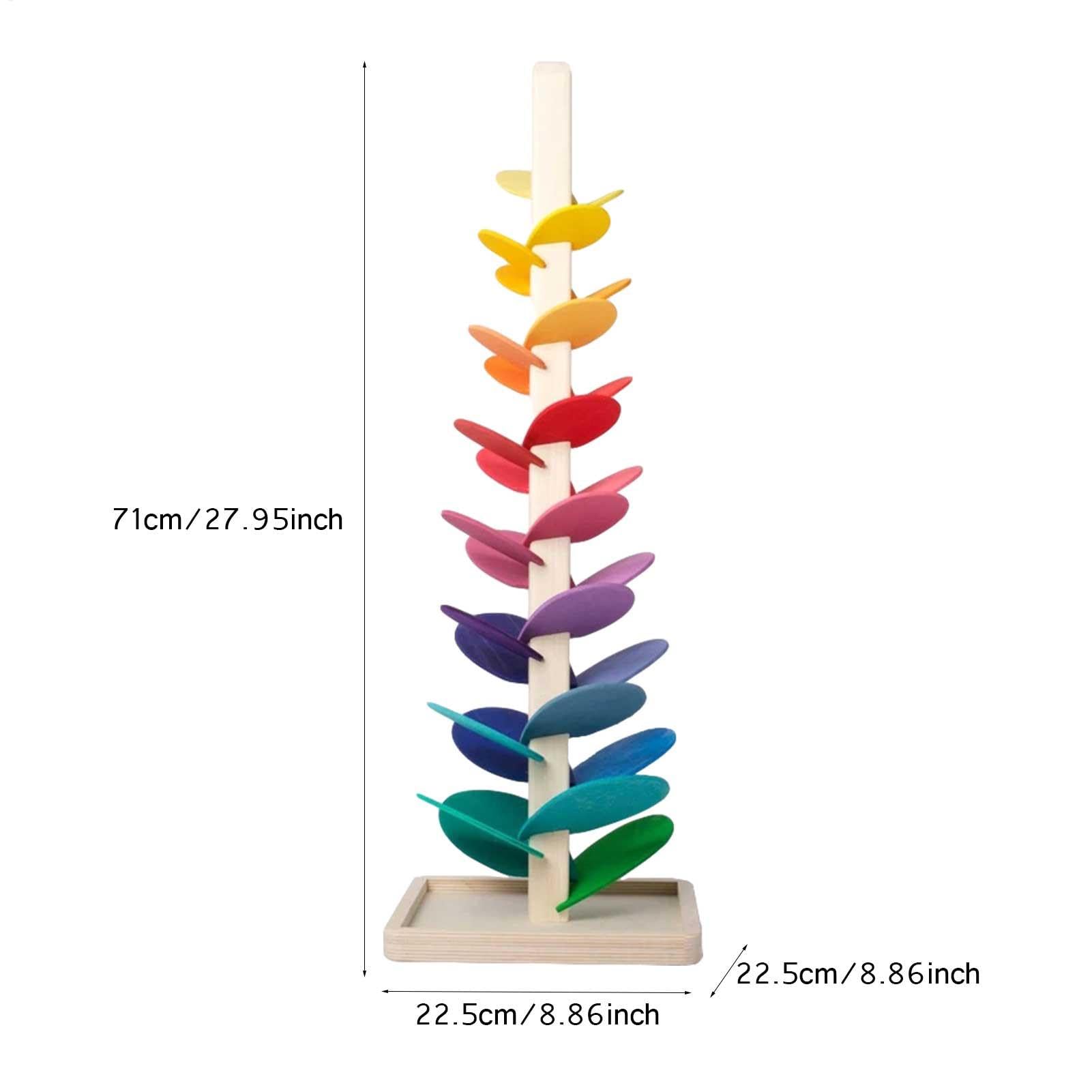 Giocattoli in legno | Giochi di alberi musicali colorati in legno - I giocattoli in legno per bambini piccoli aiutano a stimolare le capacità motorie sensoriali, tattili, uditive e fini