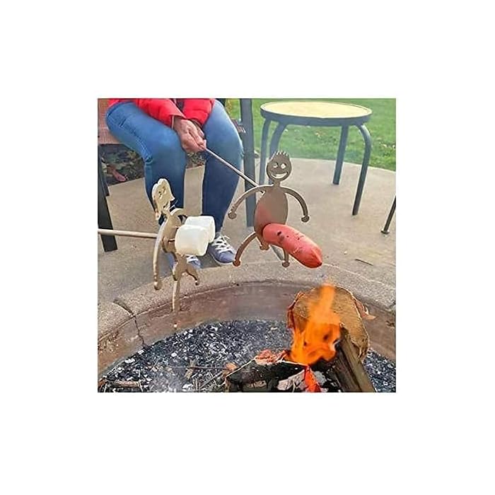 Buy Hot Dog Roaster, Stainless Steel Marshmallow Roaster, Novelty