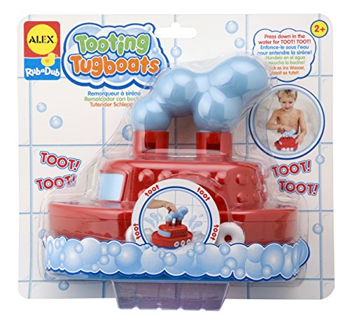 Price comparison product image Alex Rub A Dub Tooting Tugboat Bath Toy
