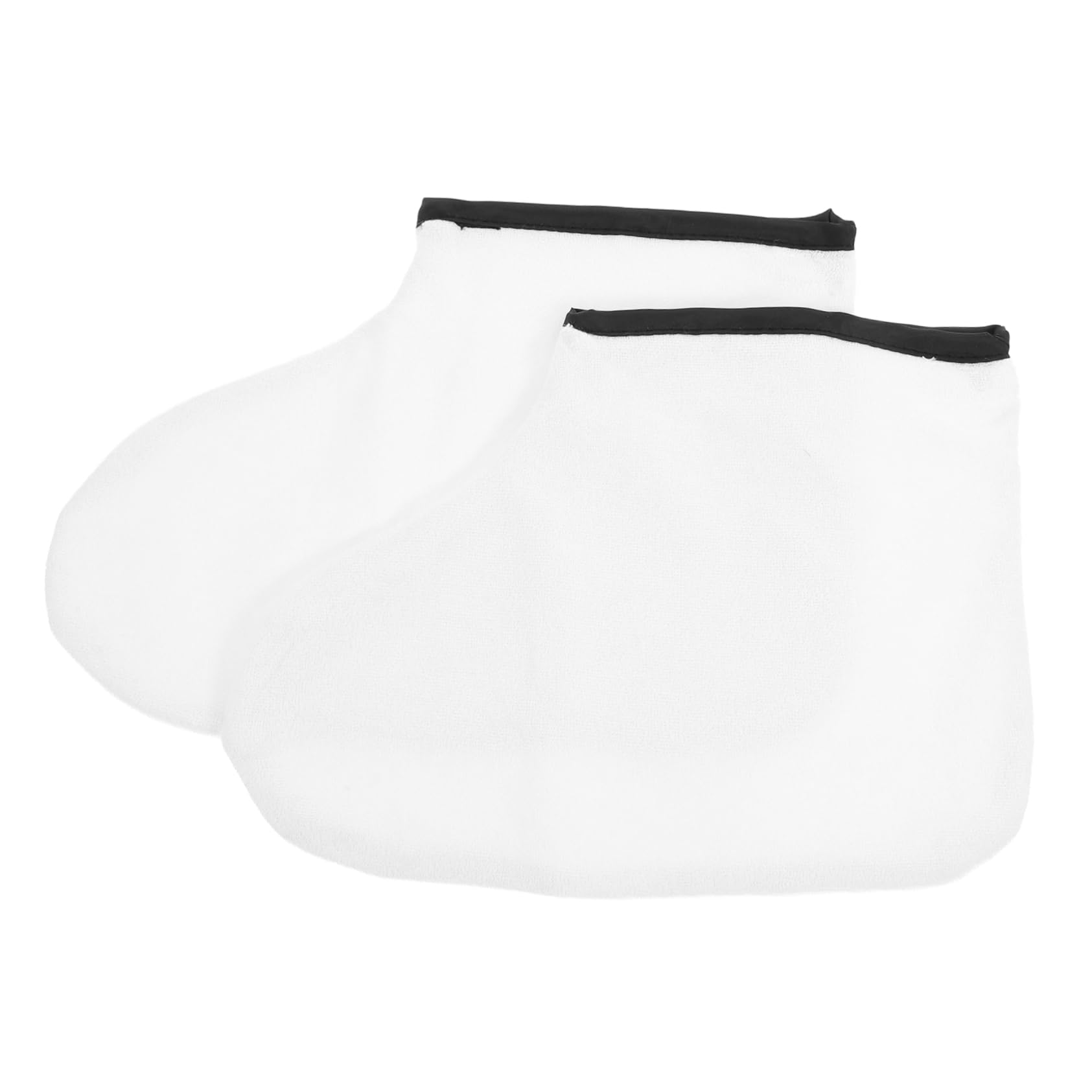 FOMIYES Foot Spa Wrapping Cover 1 Pair Paraffin Wax Foot Covers Soft Cotton Spa Socks for Beauty Salon Home Use