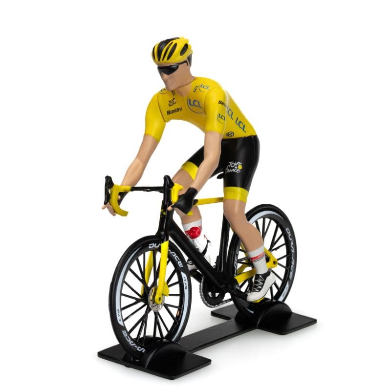 OPO 10 - Coureur Cycliste Vingegaard Maillot Jaune Tour de France 2023 - Compatible avec Figurine...