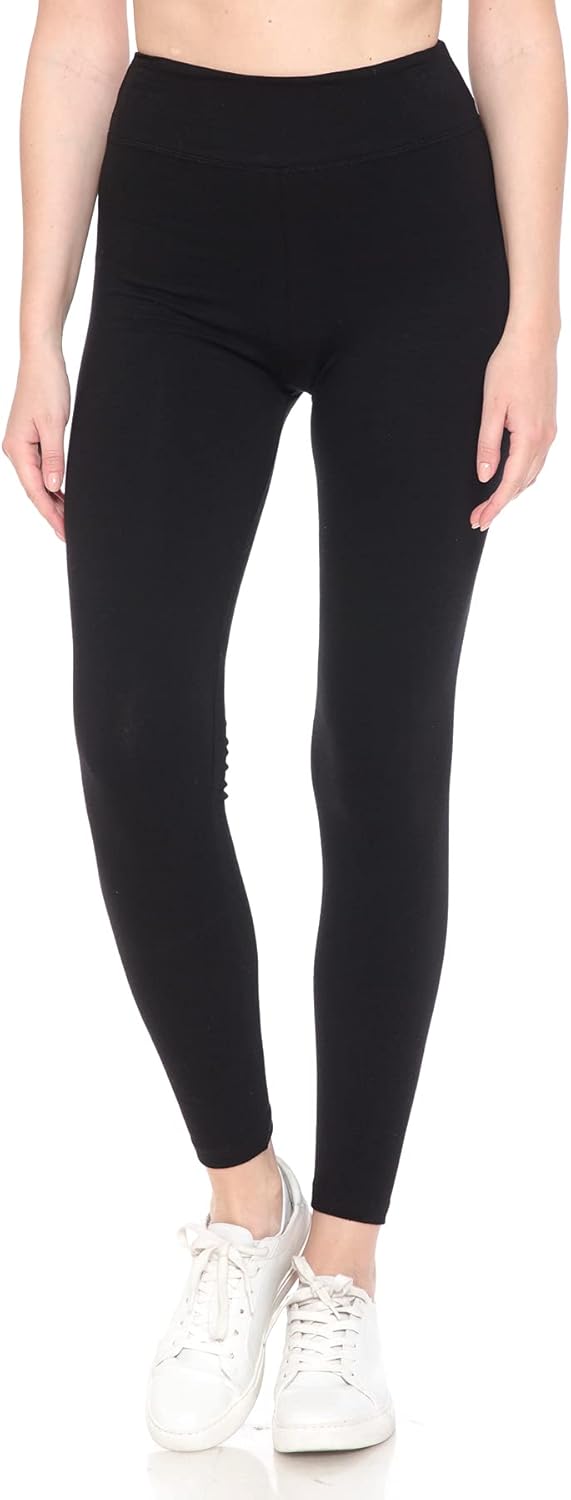 Leggings Depot Women's Cotton Leggings - Image 2