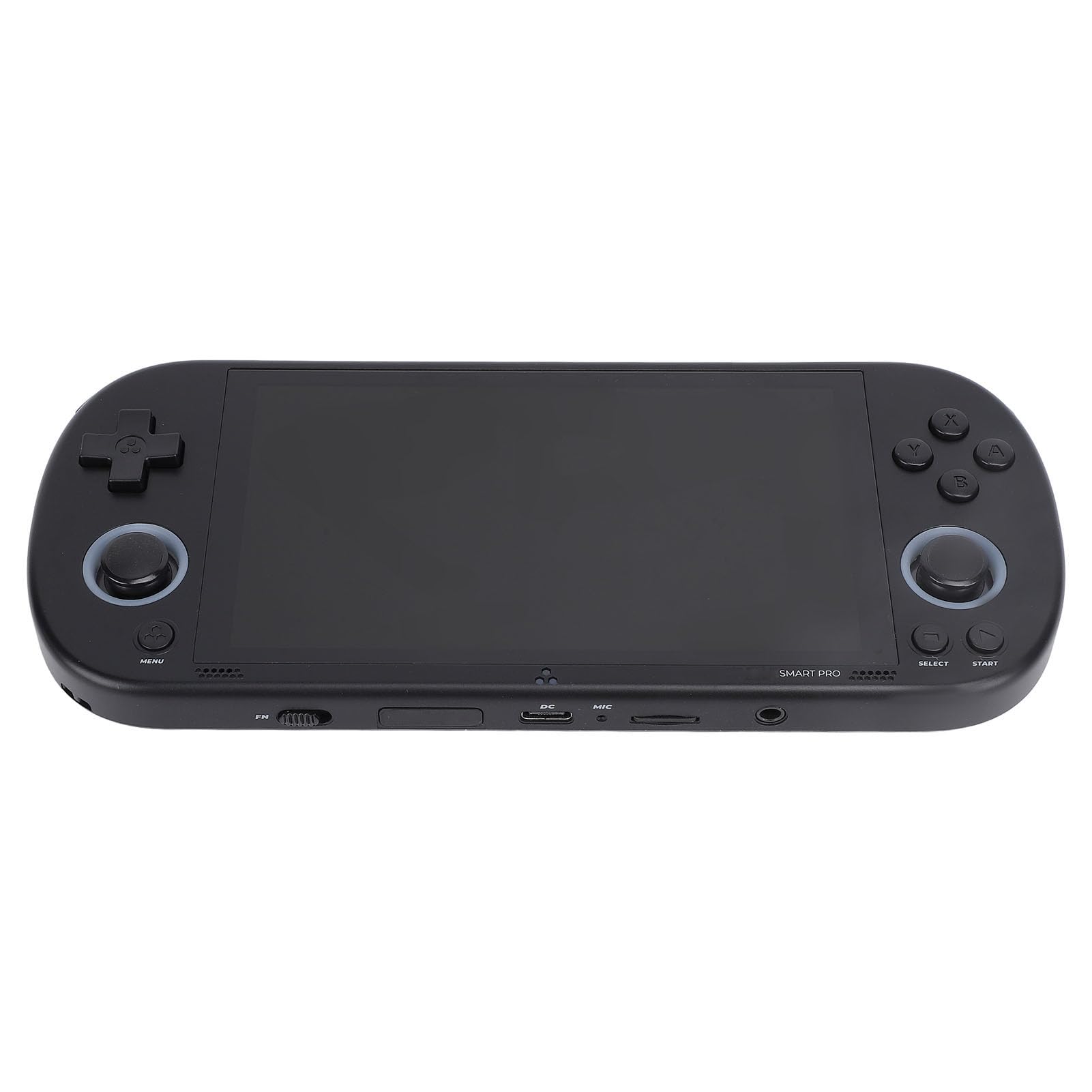 Handheld Console Game, Przenośne Konsole Gier 5000 MAh Pojemność Baterii 4,96 Cala IPS Ekran z światłem Otoczenia dla Rozrywki (BLACK)
