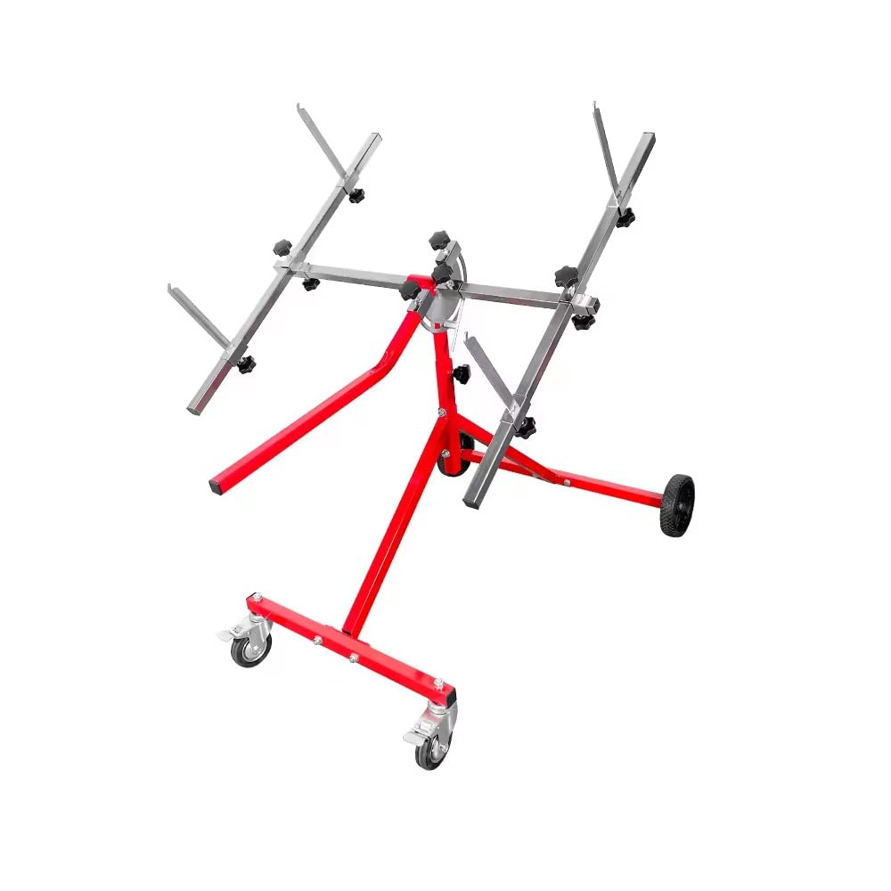 LAUCO Multifunction Paint Stand, Automotive Paint Stand, Body Panel Stand, Door Stands for Painting, Paint Stands Auto Body, Auto Body Repair Tools Adjustable Paint Stand (180° Rotating)- 19531