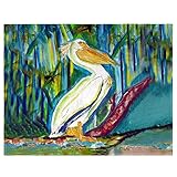 Betsy Drake PM1146 King Pelican II Place Mat - Set of 4