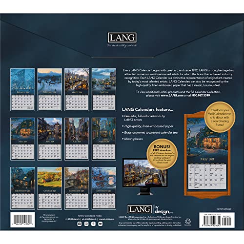 LANG Around The World 2024 Wall Calendar (24991001892) Multi