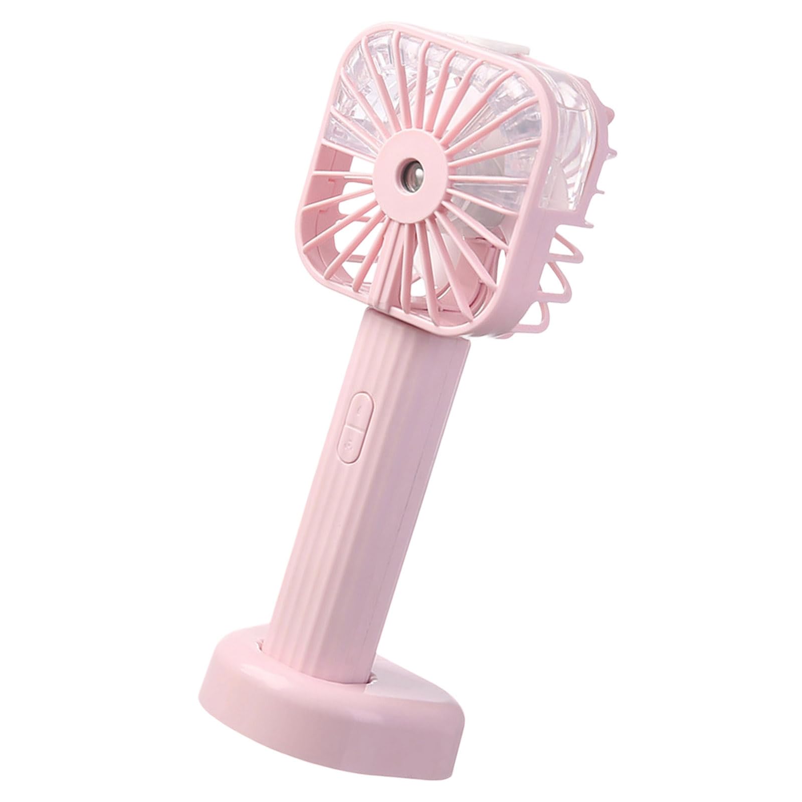 NMFLAB Rechargeable Cooling Fan with Misting Function Portable Handheld ABS Texture Suitable for Camping Work Desk Sleep Handheld Misting