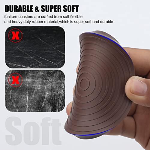 8PCS Furniture Caster Cups - Image 4