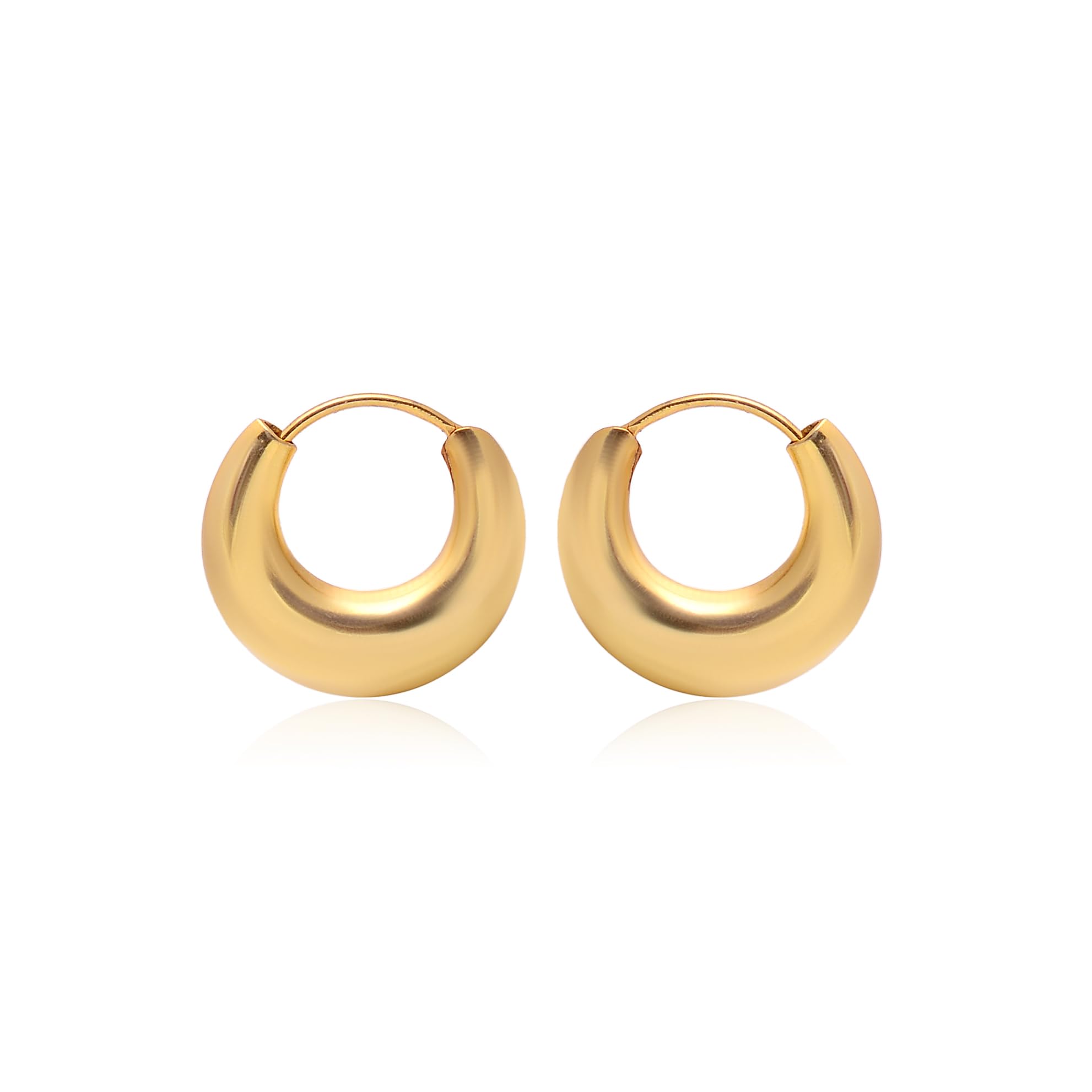 Unisexual Kaju Balis Salman Khan Inspired 925 Sterling Silver Hoop Earrings for Men-Classic Modern Jewelry Stylish | With Certificate of Authenticity-image-32