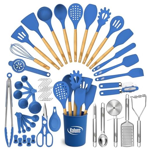 Kaluns 50-Piece Silicone Utensils Set