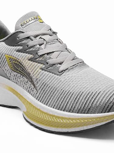 Image of ABROS Sports Shoes for Men's Upper Mesh with ETPU Sole Lace-Ups Comfortable Lightweight Shoes