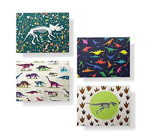 Image of Twigs Paper Jurassic Joy Thank You Cards, 12 Dinosaur Note Cards