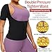 Vuirrm Waist Trainer Vest for Women, Women's Heat Trapping Sweat Vest, Slimming Fitness Corsets Tummy Control Sauna Vest Women,S,Blue