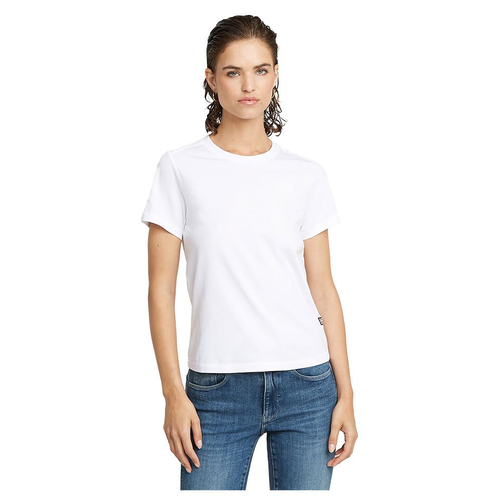 G-Star Women's Nifous Top, White (white D26062-336-110), XS
