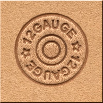 Springfield Leather Company Shotgun Shell 3D Leather Stamp Y
