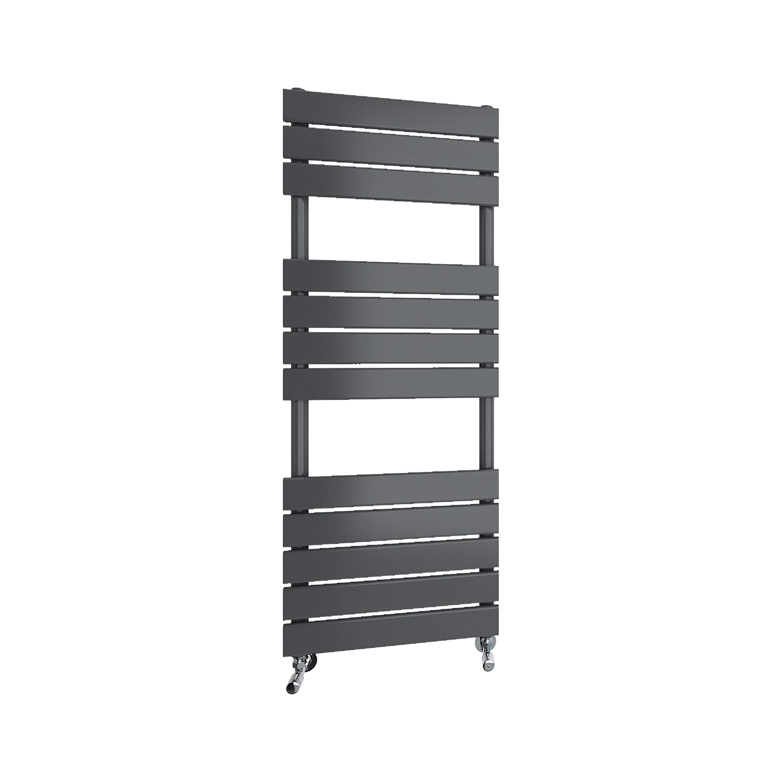 Huiyang Anthracite Towel Rail Radiator Flat Panel Designer Central Heating Rads 1200X450mm