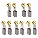 5 Paia 15mm x 10mm x 6mm Motore Spazzole di Carbonio Universale per Smerigliatrice Angolo Motore Elettrico Vari Utensili Elettrici