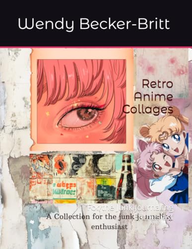 Retro Anime Collages: For the Junk Journaling Enthusiast image 2