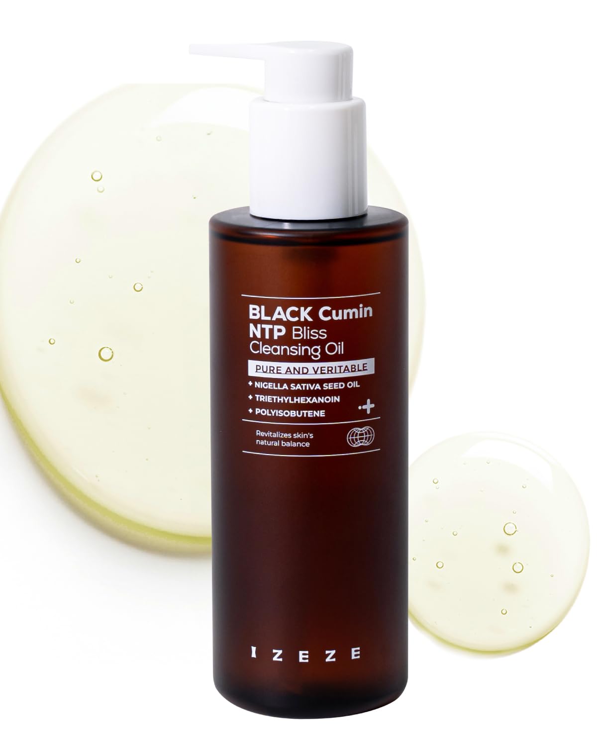 Amazon.com: IZEZE Black Cumin NTP Bliss Cleansing Oil 6.76 fl.oz