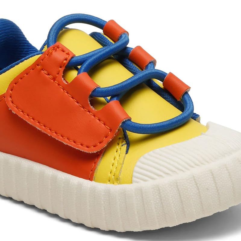 Image of ONYC Toddlers's Comfortable & Lightweight Lace-Free Sneakers - Yellow (Boys)