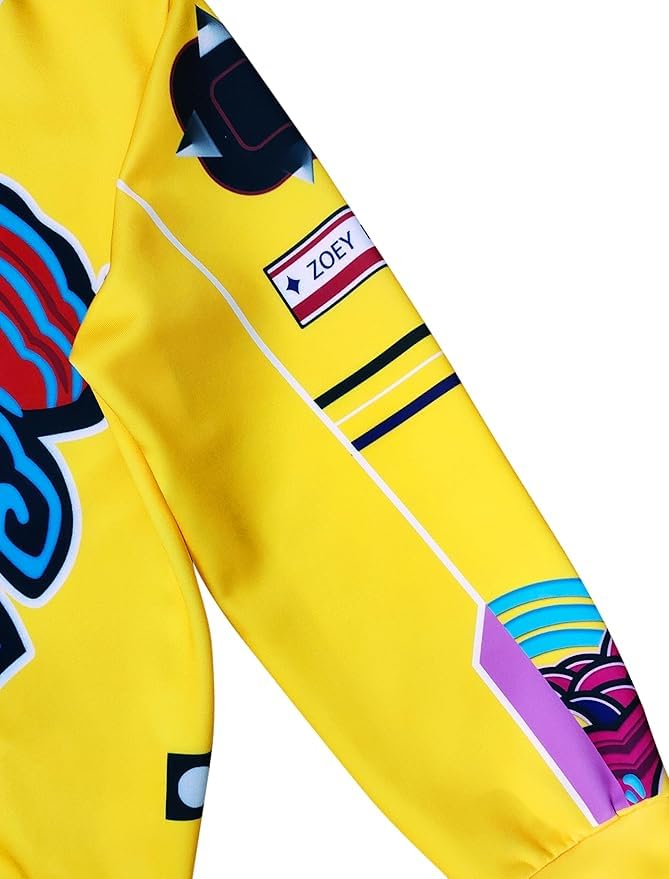 Girls Stage Outfit Pop Singers Dress Up Costume for 7-12Years3