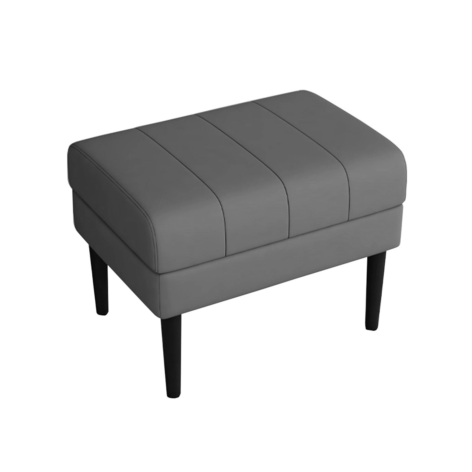 LHX Shoe-Changing Stool Door-to-Door Shoe-Changing Stool Door Stool to Sit On Wooden Bench Chair 60 * 40 * 42cm/80 * 40 * 42cm(Dark Gray,60 * 40 * 42cm)