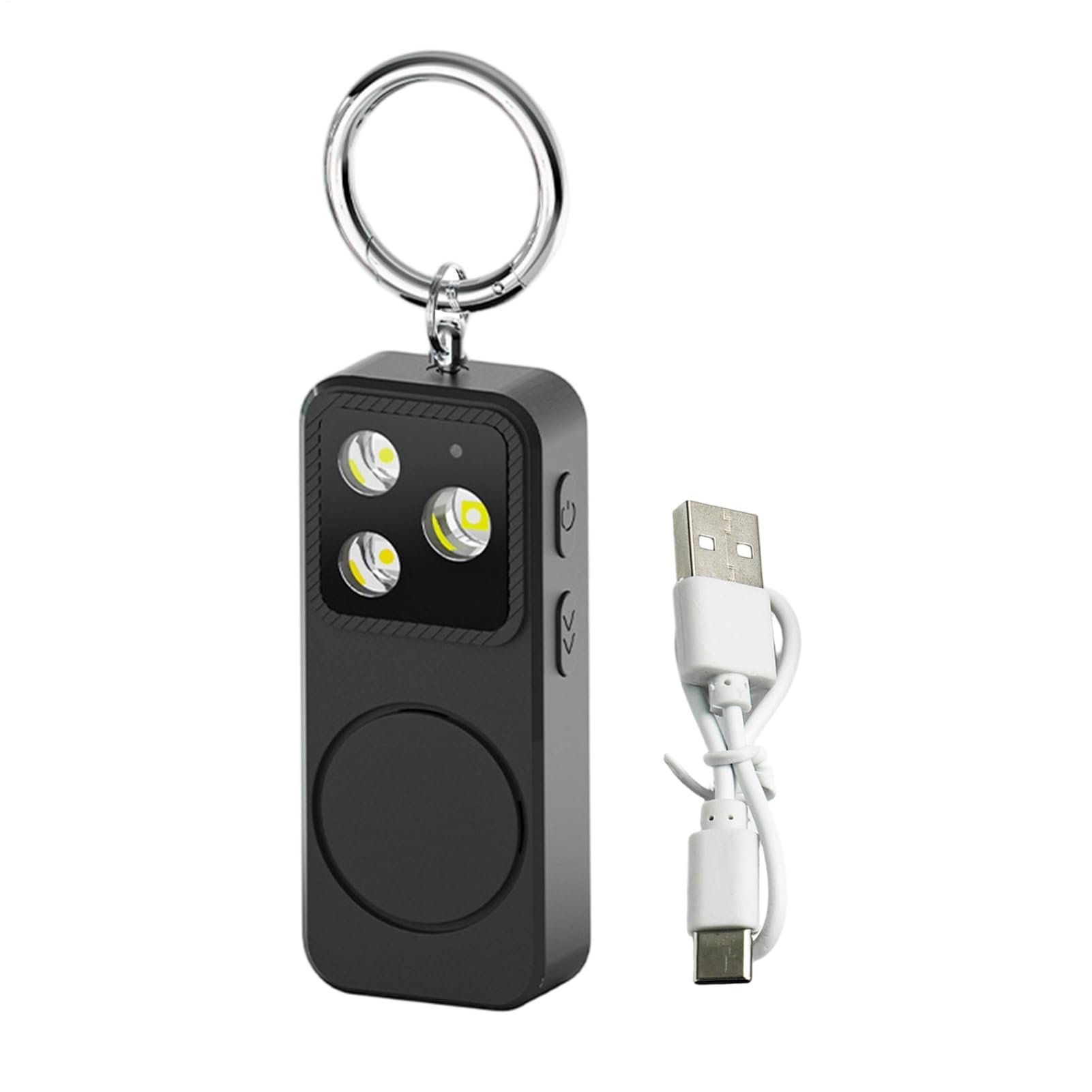 Alarma Personal | 150dB De Autodefensa con Luces LED | Fuerte para Protección Segura y Alarma Personal,para Niñas, Niños, Ancianos, Estudiantes, Universidad, Viaje Diario, Mochila y