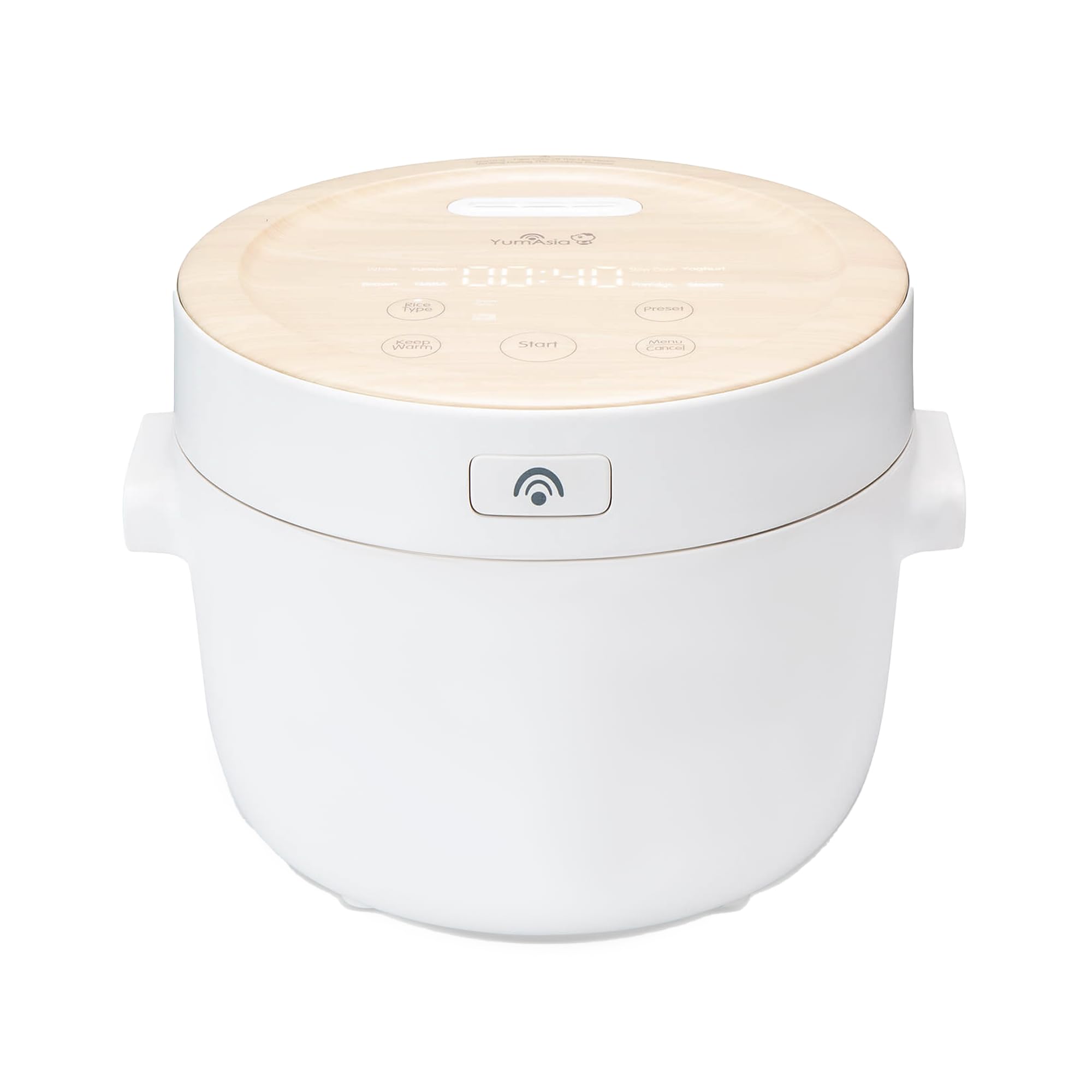 Yum Asia Fuji Cuocere riso con riscaldamento a induzione (IH) e ciotola in ceramica (5 tazze, 1,0 litri), 7 funzioni di cottura del riso, 5 funzioni multicooker, indicatore LED, 220-240 V