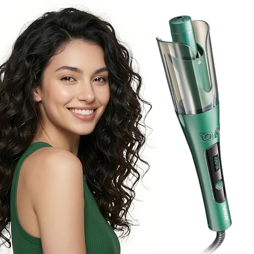 Image of VGR V-583 Professional Electric Hair Curler | Stylish Hair Styling Powerful Automatic Professional Hair Curler | 360 Swivel Cord with 220 C Max Heat Setting