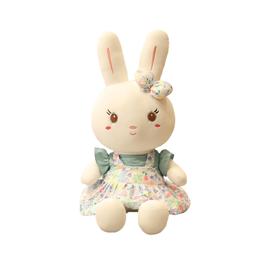 Amzcrzy Plus-H Coussin Lapin en Peluche Adorable Jouet Lapin Jouets Doux et Animaux en Peluche Super Poupées pour Ami et Famille de Tous Âges Ornement Décoration Décorer Ornements Déco Maison Déco de