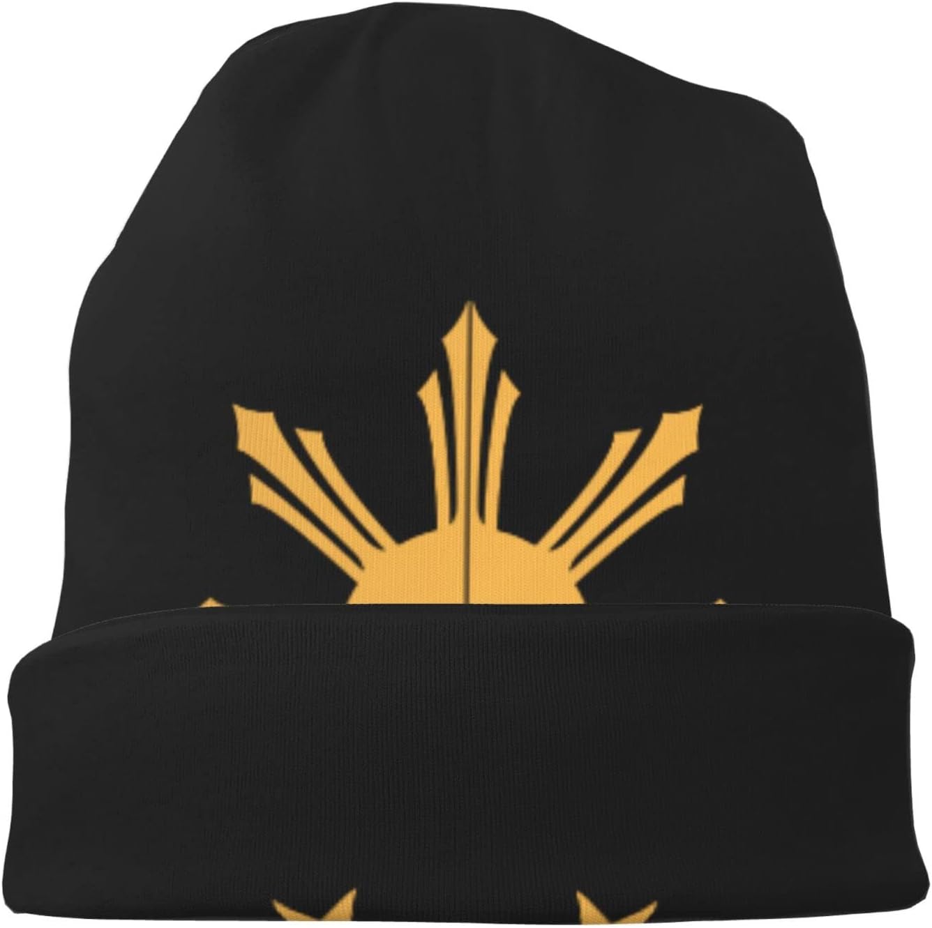 Tribal Philippines Filipino Sun and Stars Flag Adult Knitted Hat Beanie Winter Warm Skull Hat - Men Women - Image 7